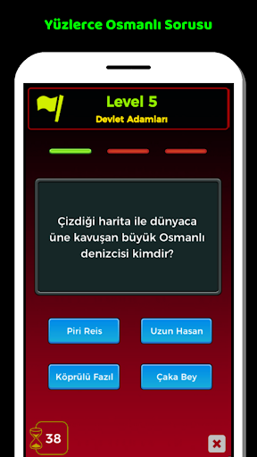 Osmanlı Tarihi Bilgi Yarışması ekran görüntüsü