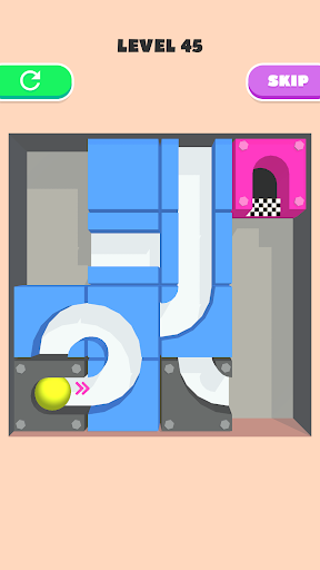Rolling Ball - Slide Puzzle - ekran görüntüsü