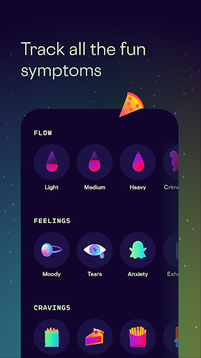 Stardust Period Tracker ekran görüntüsü