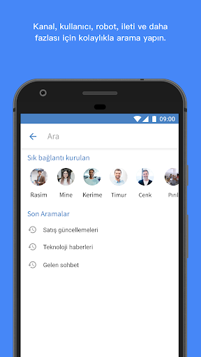 Zoho Cliq - Takım Sohbeti ekran görüntüsü