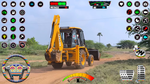 ABD inşaat 3d Jcb ekskavatör ekran görüntüsü