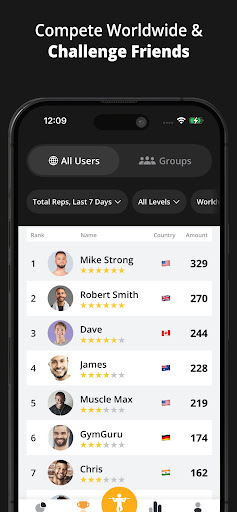 GOLDEN Pull-Ups Pullup Tracker ekran görüntüsü
