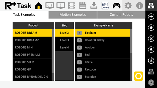 R+m.Task 3.0 (ROBOTIS) ekran görüntüsü