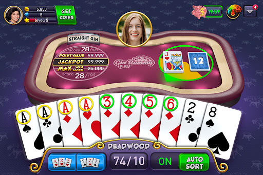 Gin Rummy Plus: Fun Card Game ekran görüntüsü