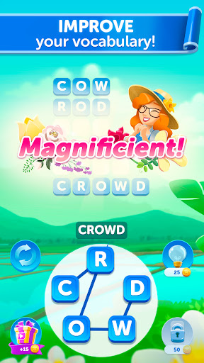 Bouquet of Words: Word Game ekran görüntüsü