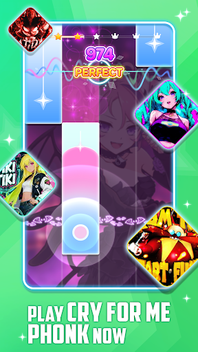 Piano Game 4: EDM Tiles ekran görüntüsü