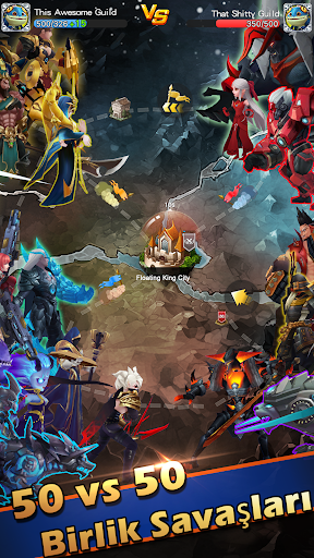 Hyper Heroes: Marble-Like RPG ekran görüntüsü