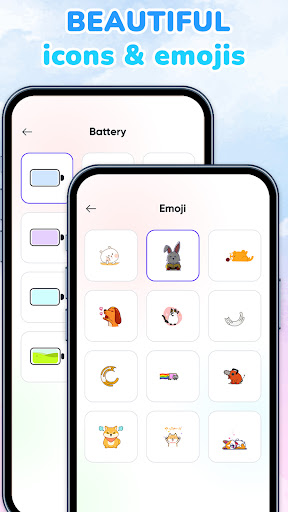 Emoji Battery: Status Bar ekran görüntüsü