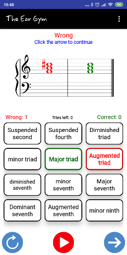 The Ear Gym - Ear training ekran görüntüsü