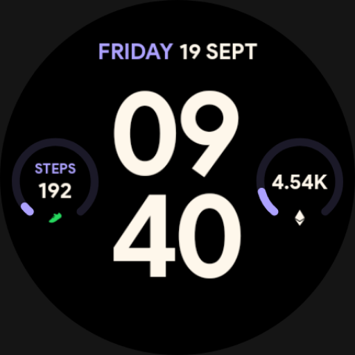 Pixel Everyday Watch Face ekran görüntüsü