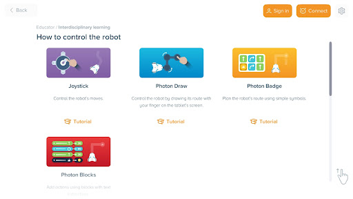 Photon EDU (for schools) ekran görüntüsü