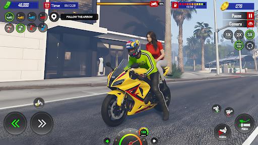 Bike Rider Moto Game Simulator ekran görüntüsü