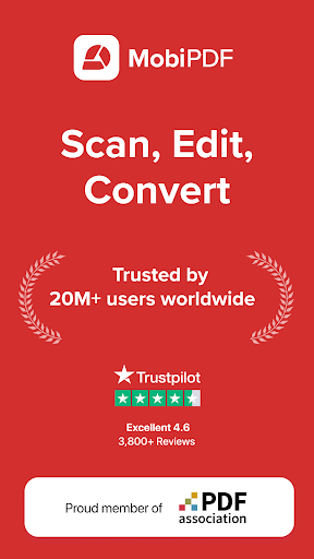 MobiPDF: PDF Editor & Scanner ekran görüntüsü