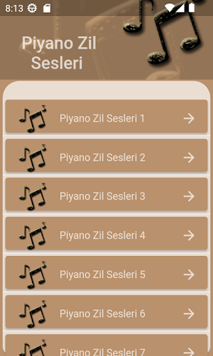 Piyano Zil Sesleri ekran görüntüsü