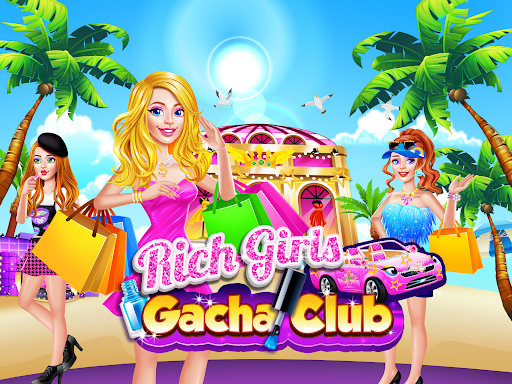 Rich Girls Gacha Club ekran görüntüsü