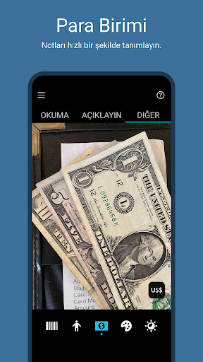 Seeing AI ekran görüntüsü