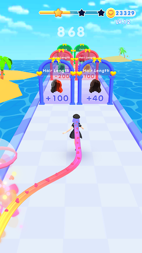 Dancing Hair: Saç Giydir ekran görüntüsü