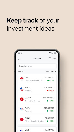 SaxoInvestor ekran görüntüsü