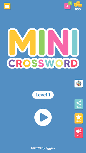 Mini Crossword - Word Fun! ekran görüntüsü