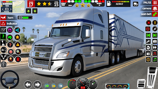 Cargo Truck Transport Car Game ekran görüntüsü