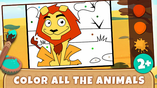 Africa Animals Games for Kids ekran görüntüsü