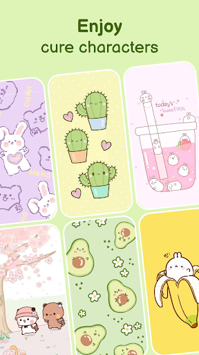 Kawaii Aesthetic Wallpaper ekran görüntüsü