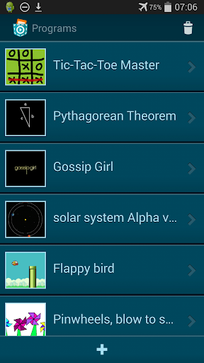 Cep Kodu (Pocket Code) ekran görüntüsü