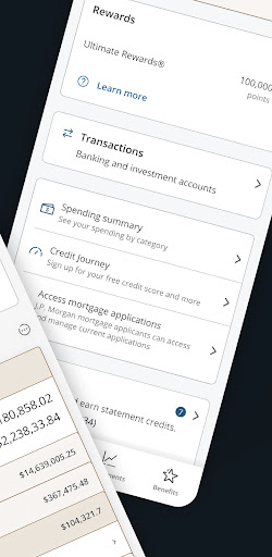 J.P. Morgan Mobile ekran görüntüsü