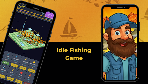 Idle Space Fishing Tycoon ekran görüntüsü