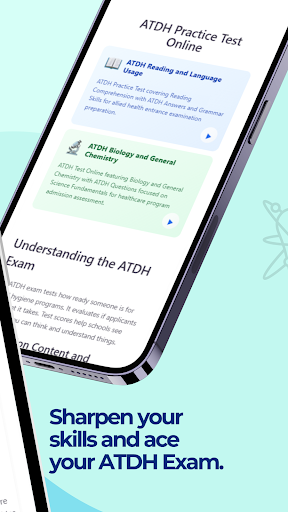 ATDH Practice Test ekran görüntüsü