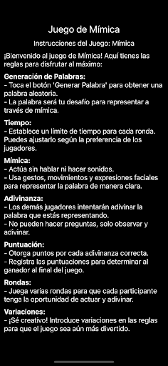 Juego de Mímica ekran görüntüsü