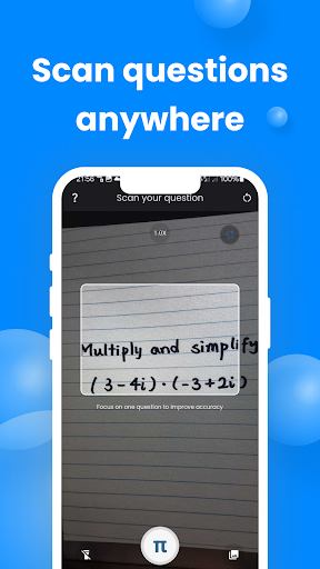Tutor AI - math solver ekran görüntüsü