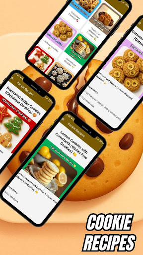 Cookie Recipes ekran görüntüsü