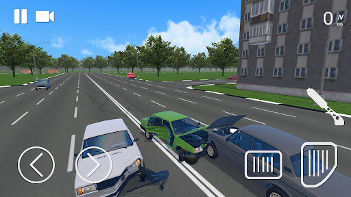 Russian Car Crash Simulator ekran görüntüsü