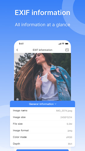 Exif Data Viewer ekran görüntüsü