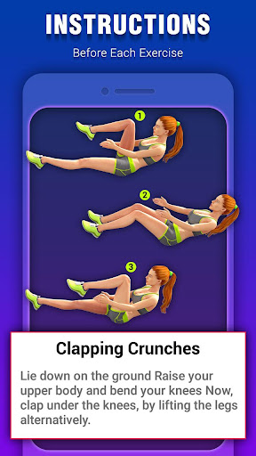 Belly Fat Burning Workout ekran görüntüsü