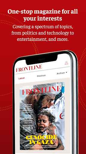 Frontline (The Hindu Group) ekran görüntüsü
