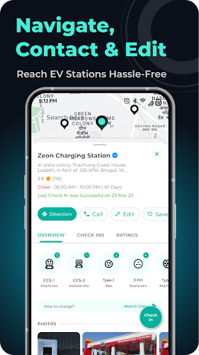 EV Charging Stations India ekran görüntüsü