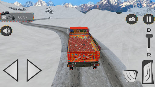 Indian Truck Mountain Driving ekran görüntüsü