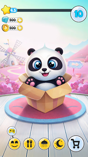 Pu - Panda hayvan oyunları ekran görüntüsü