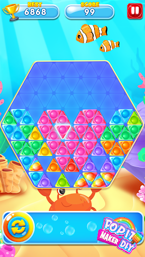 Pop It 3D Fidget Toy Maker ekran görüntüsü