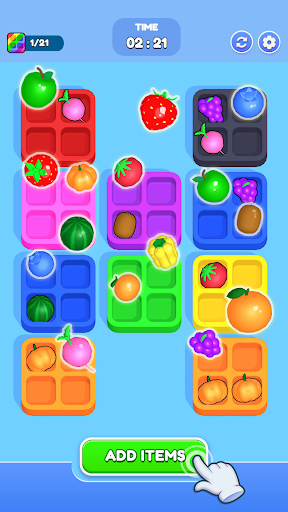 Food Basket Color Match ekran görüntüsü