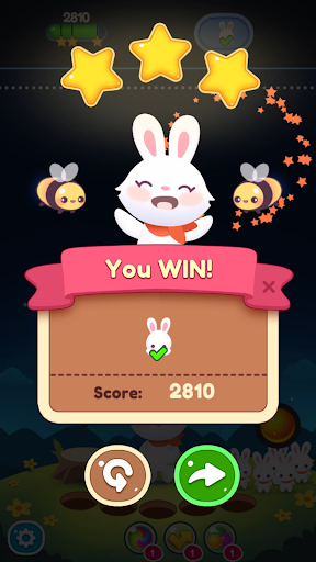 Bubble Shooter: Bunny Pop! ekran görüntüsü