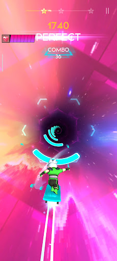 Beat Rider: Neon Yarışı ekran görüntüsü