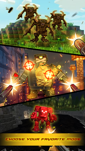 Zombie Craft War: Pixel Gun 3D ekran görüntüsü