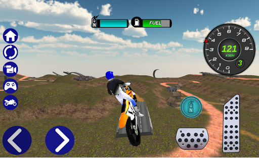 Motocross Extreme Racing 3D ekran görüntüsü