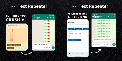 Text Repeater - Fonts & Emoji. ekran görüntüsü