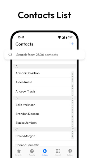 Contacts: Phone Calls & Dialer ekran görüntüsü