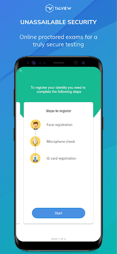 Talview - Candidate App ekran görüntüsü