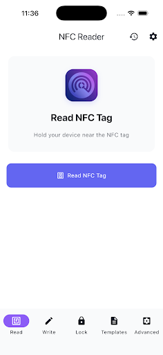 NFC Editor ekran görüntüsü